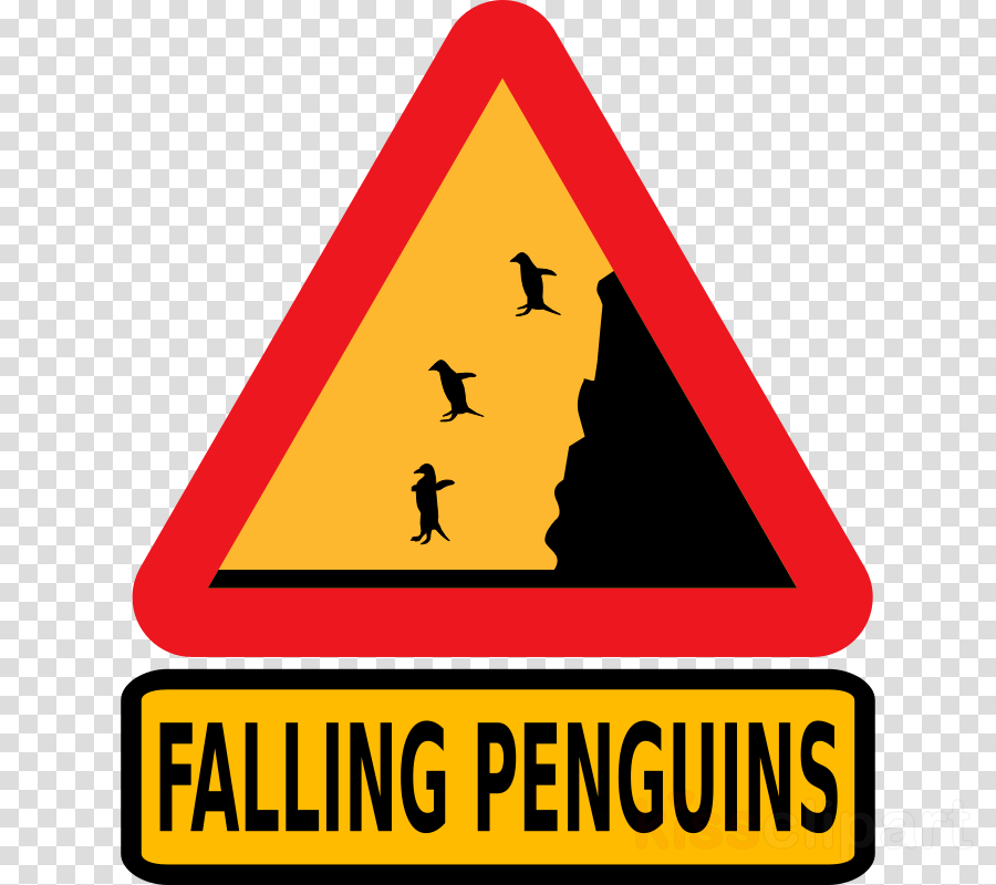 Road Sign Penguin Clipart Traffic Sign Clip Art (900x800), Png Download