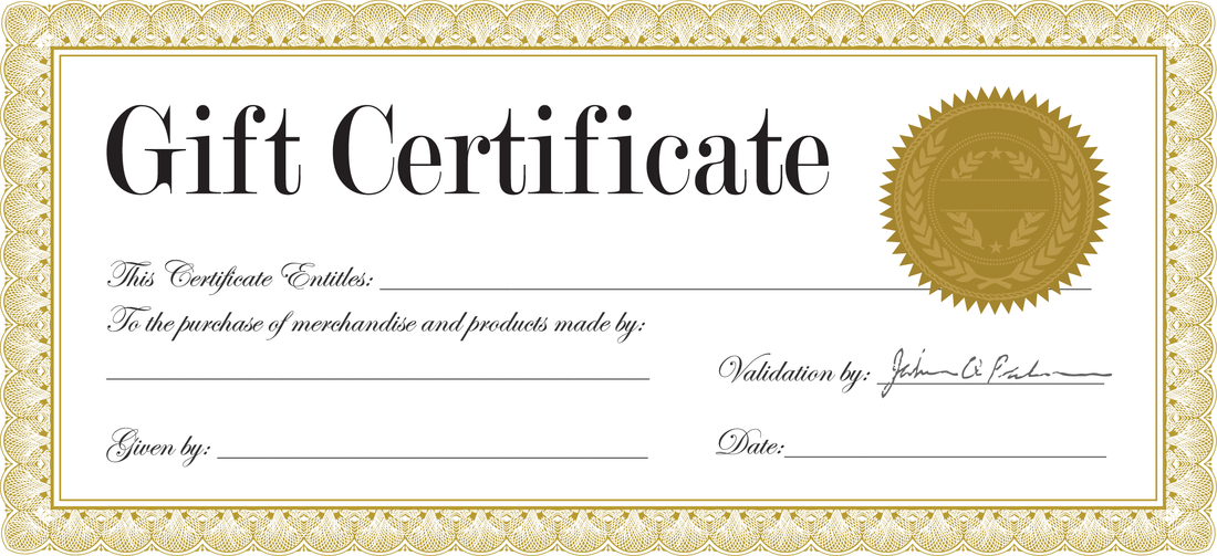 Where To Buy Blank Gift Certificates Zromtk Gift Certificate (1100x503), Png Download