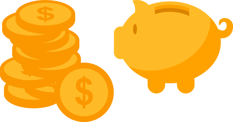 Piggy Bank Png, Download Png Image With Transparent (800x420), Png Download
