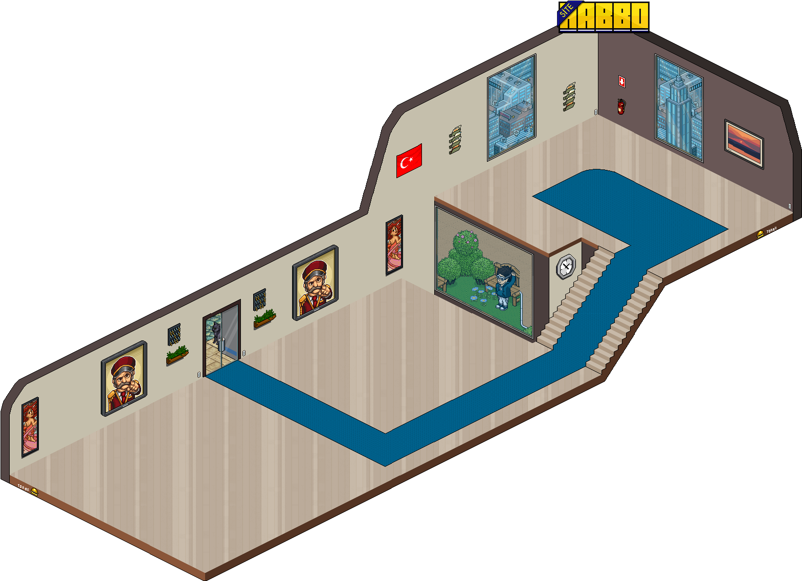 Kisspng Habbo Receptionist Hotel Room Fansite Reception (1883x2045), Png Download
