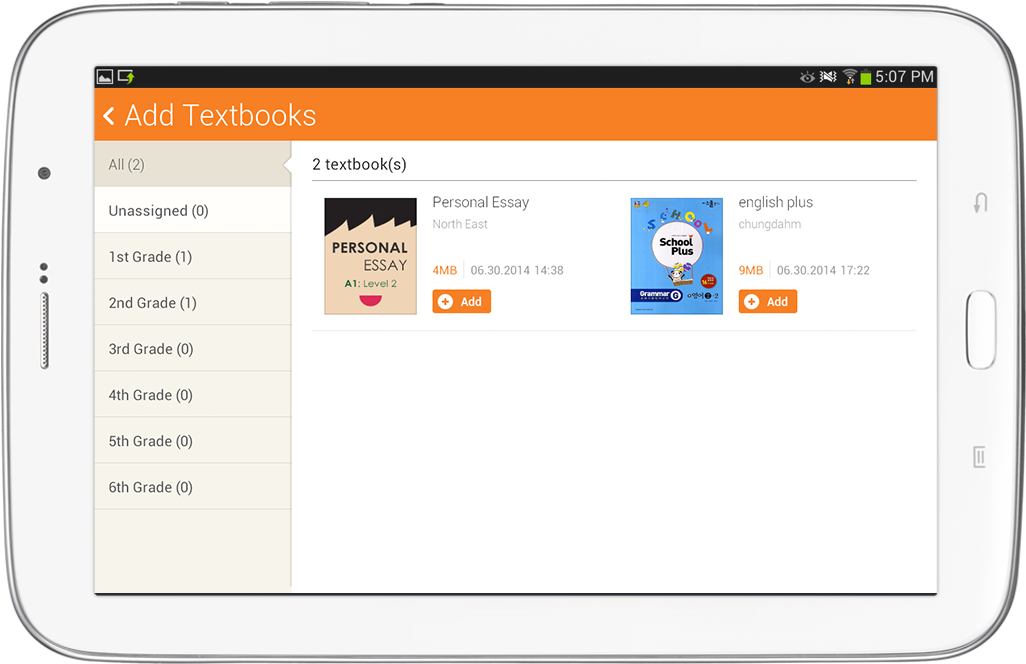 Add Textbooks Screen (1280x672), Png Download