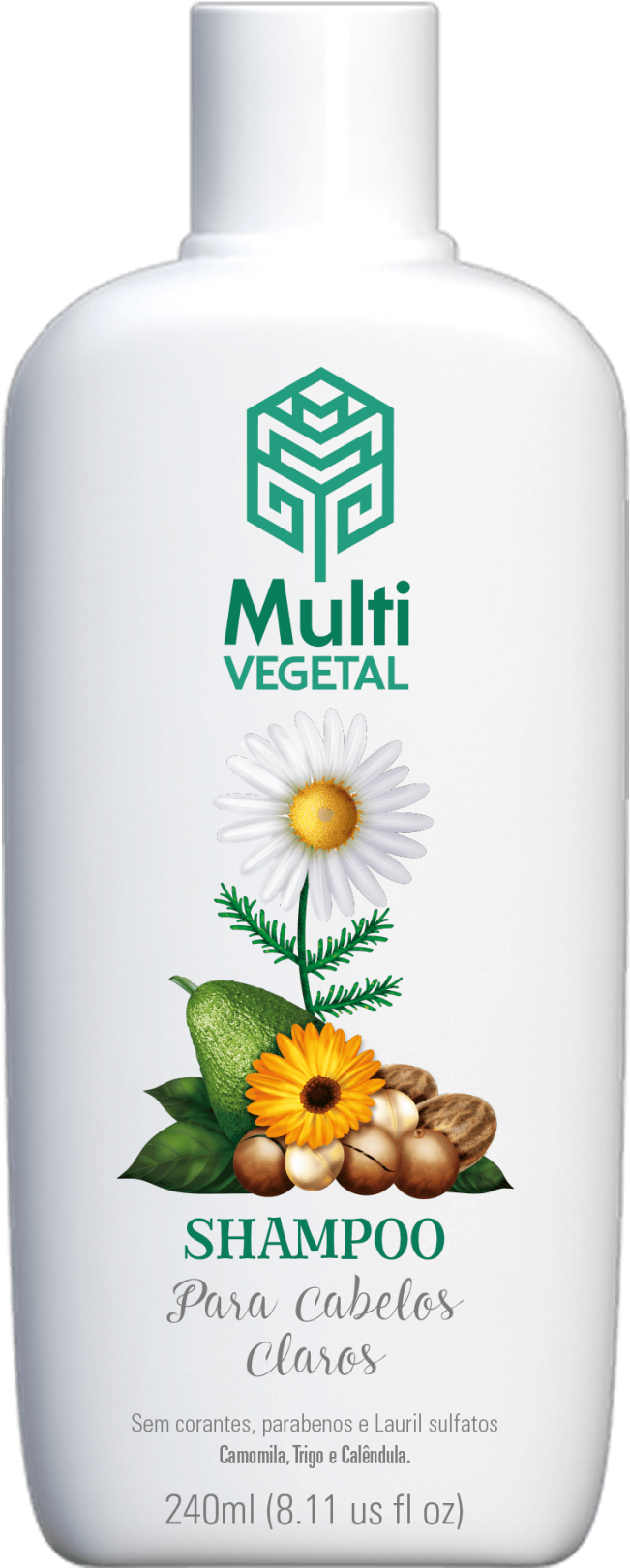 Shampoo De Camomila, Trigo E Calêndula Para Cabelos (926x2000), Png Download