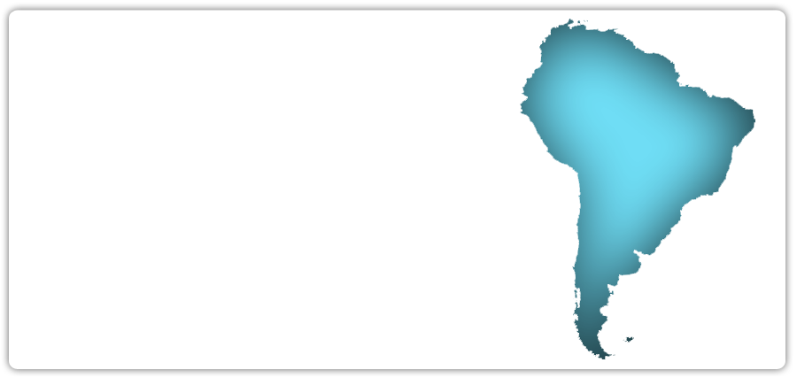 Flight Coordination - South America (900x427), Png Download