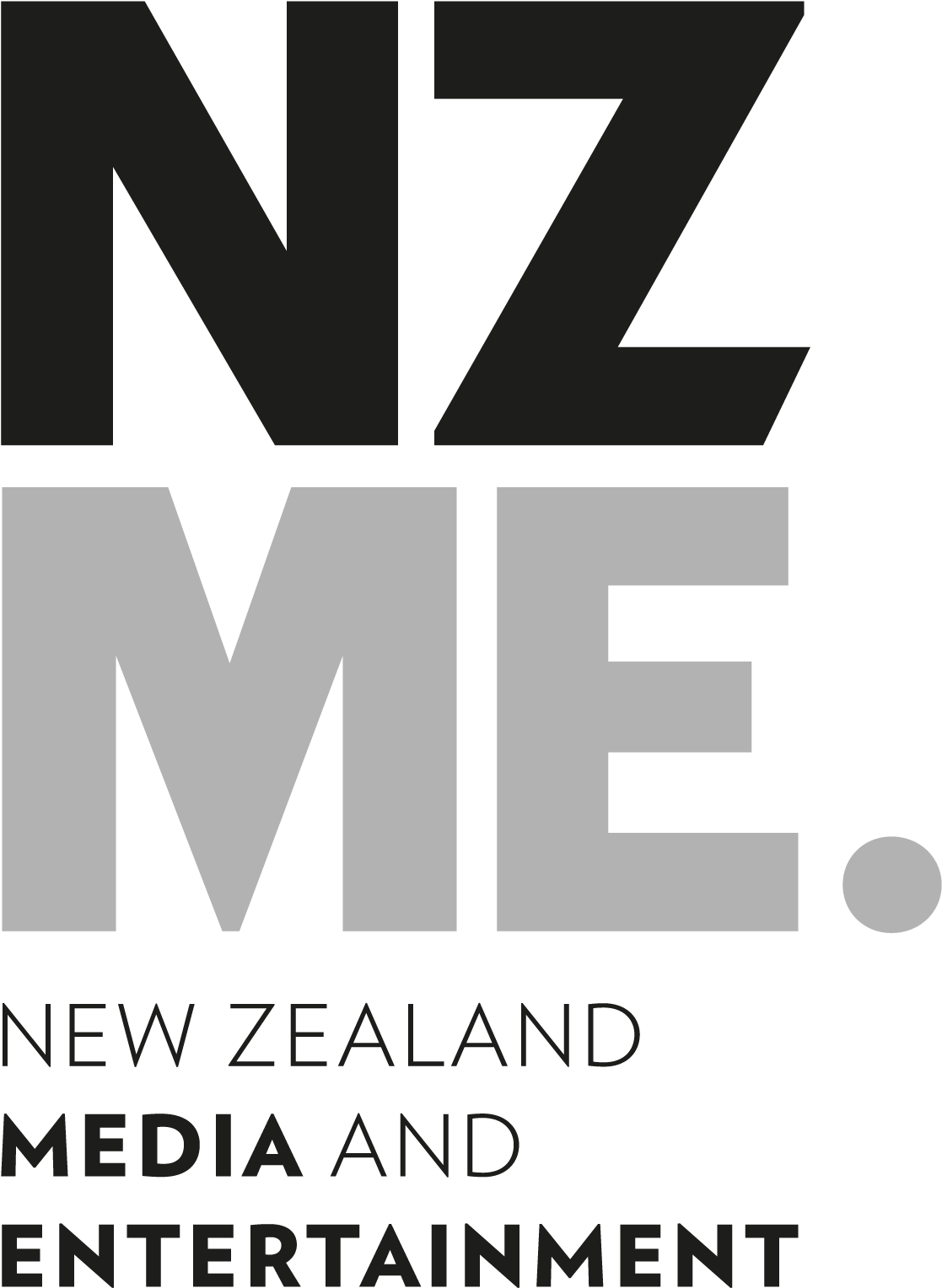 Nzme Stacked Tag (2057x2469), Png Download