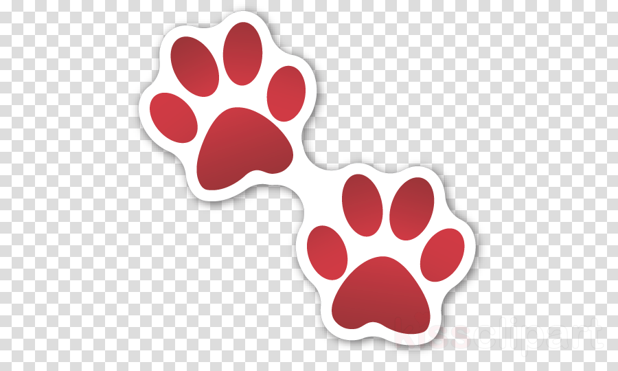 Dog Paw Svg Clipart Dog Paw Puppy (900x540), Png Download