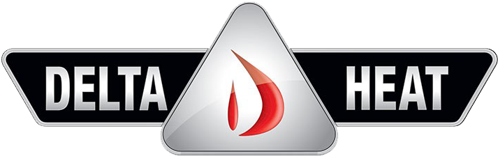 Delta Heat Logo (820x465), Png Download