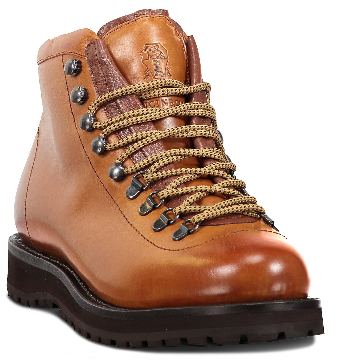 Hiking Boot Leather In Cognac (1280x1920), Png Download