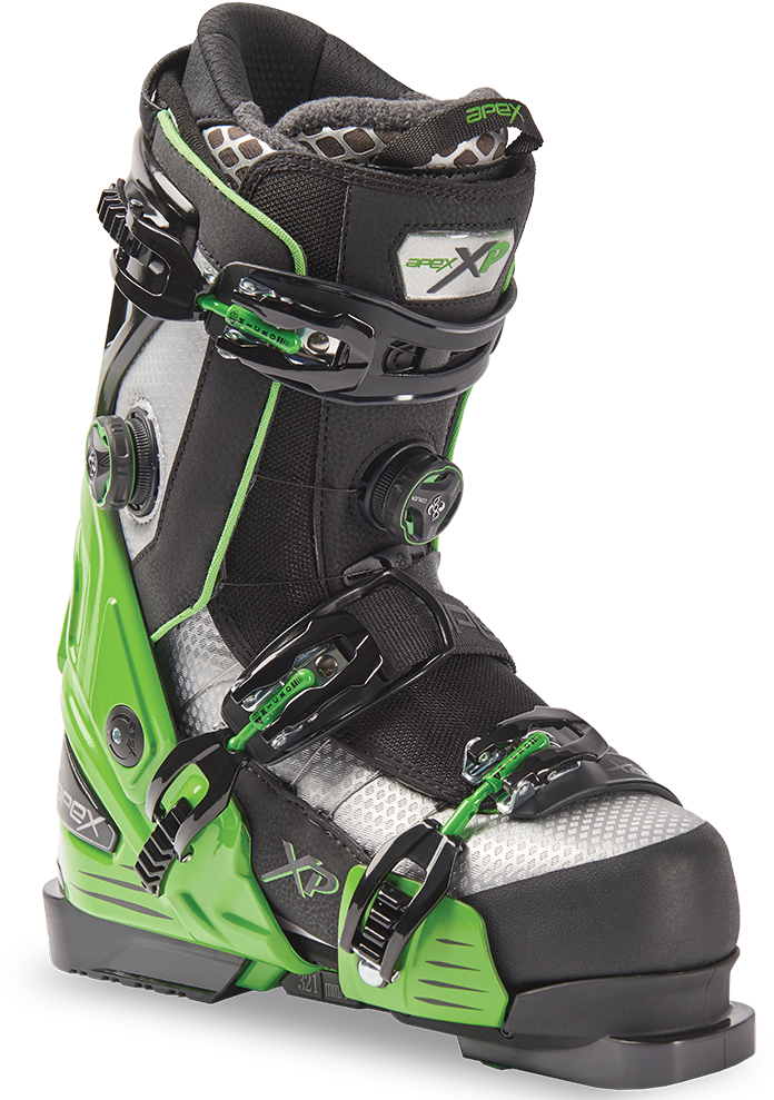 Apex Ski Boots Xp Big Mountain Boots 2017-2018 (1000x1000), Png Download