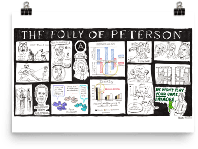 The Folly Of Jordan Peterson (600x600), Png Download