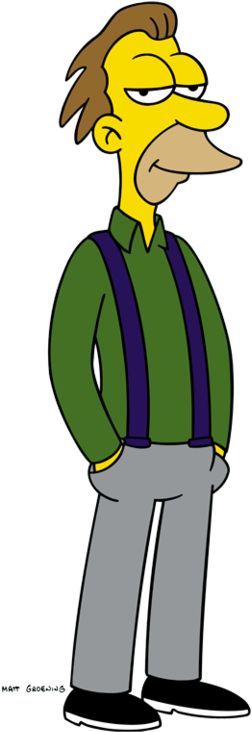 Lenny Leonard (400x769), Png Download