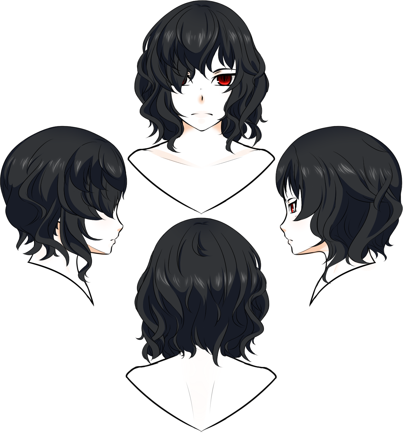 Yandere Png (1304x1402), Png Download