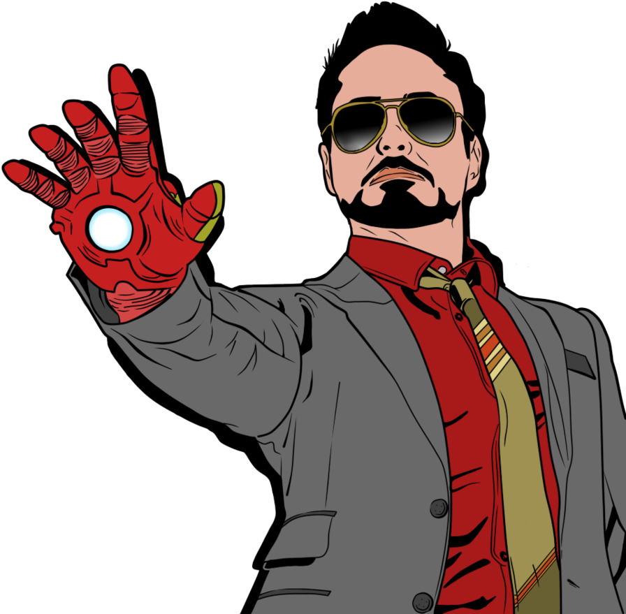 #tony Stark #тони Старк (700x692), Png Download
