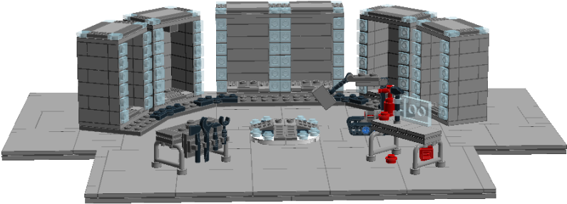 Tony Stark's Armour Workshop (1300x666), Png Download