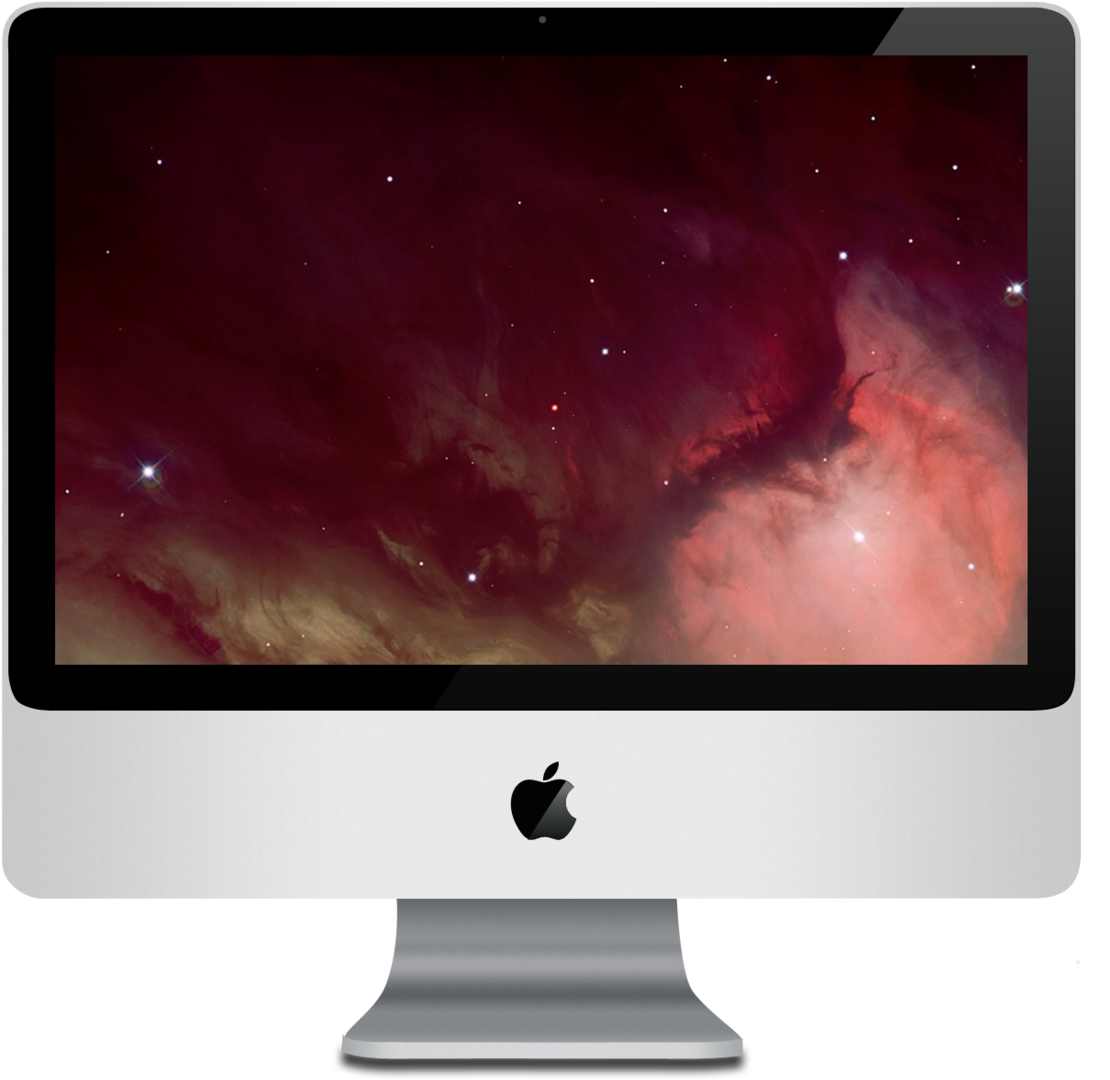 Imac Aluminium (1200x1138), Png Download