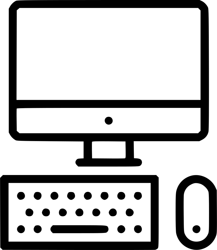 Mac Computer Device Display Desktop Screen Keyboard - Computer Monitor (848x980), Png Download