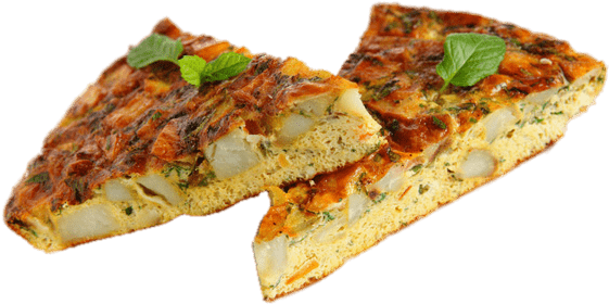 Download - Tortilla Al Horno (600x414), Png Download