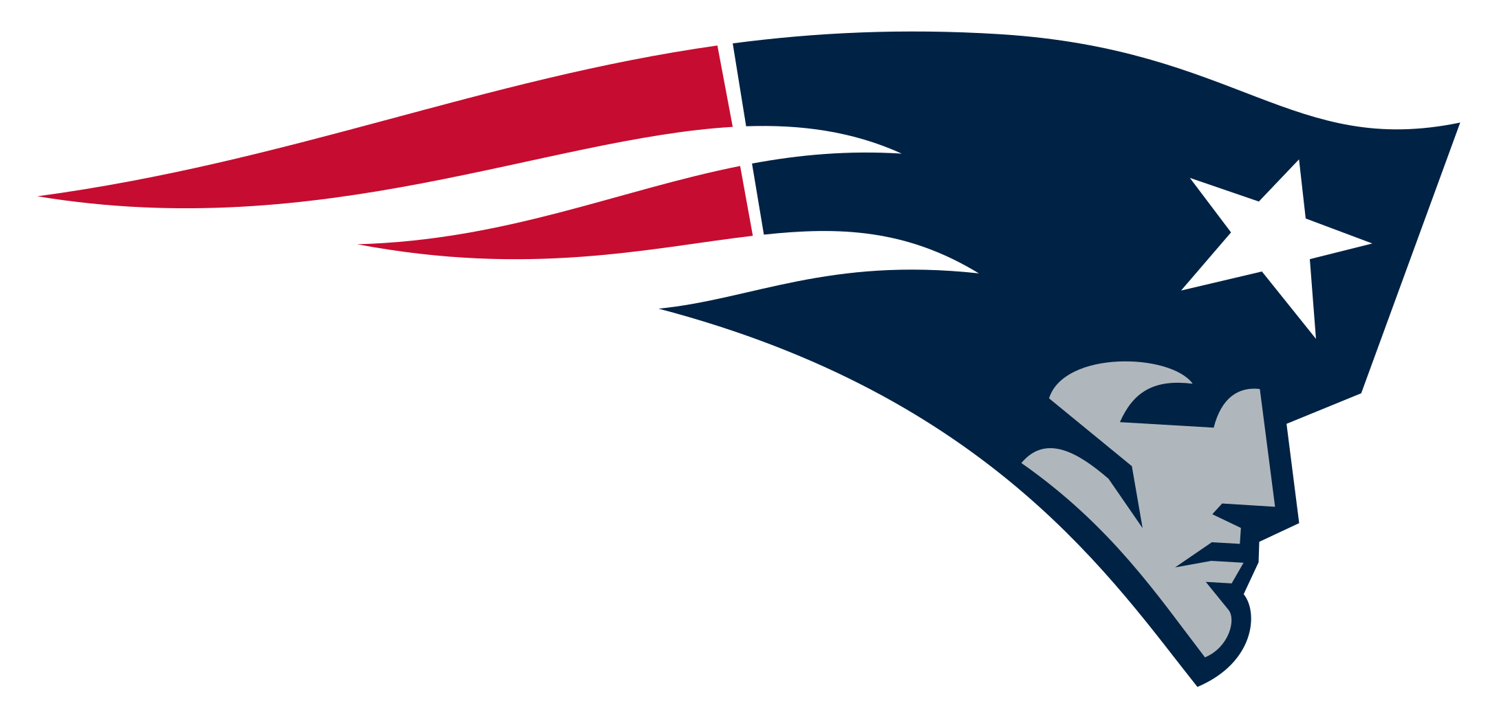 Who Could Lift The Nfl's Vince Lombardi At Next Year's - New England Patriots Logo 2017 (2400x1400), Png Download