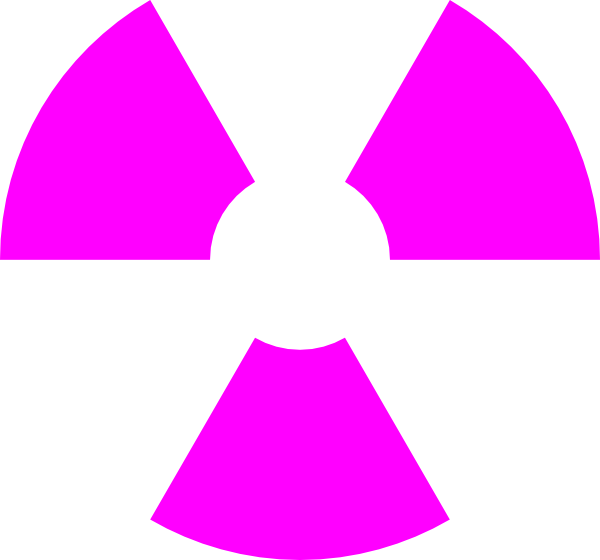 X-ray Radiation Symbol Svg Clip Arts 600 X 560 Px (600x560), Png Download