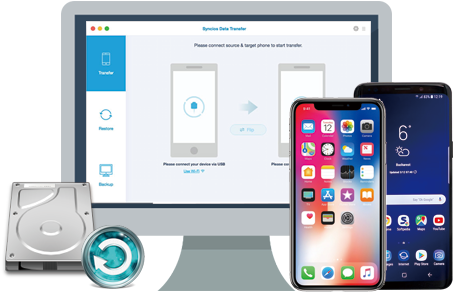 Syncios Data Transfer For Mac - Apple Iphone X /10 Impact Hybrid Tpu Transparent Solid (460x296), Png Download