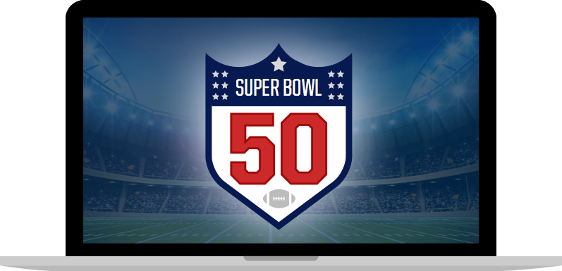 Try It Free Stream The 2016 Super Bowl 50 With Vyprvpn - Led-backlit Lcd Display (797x385), Png Download