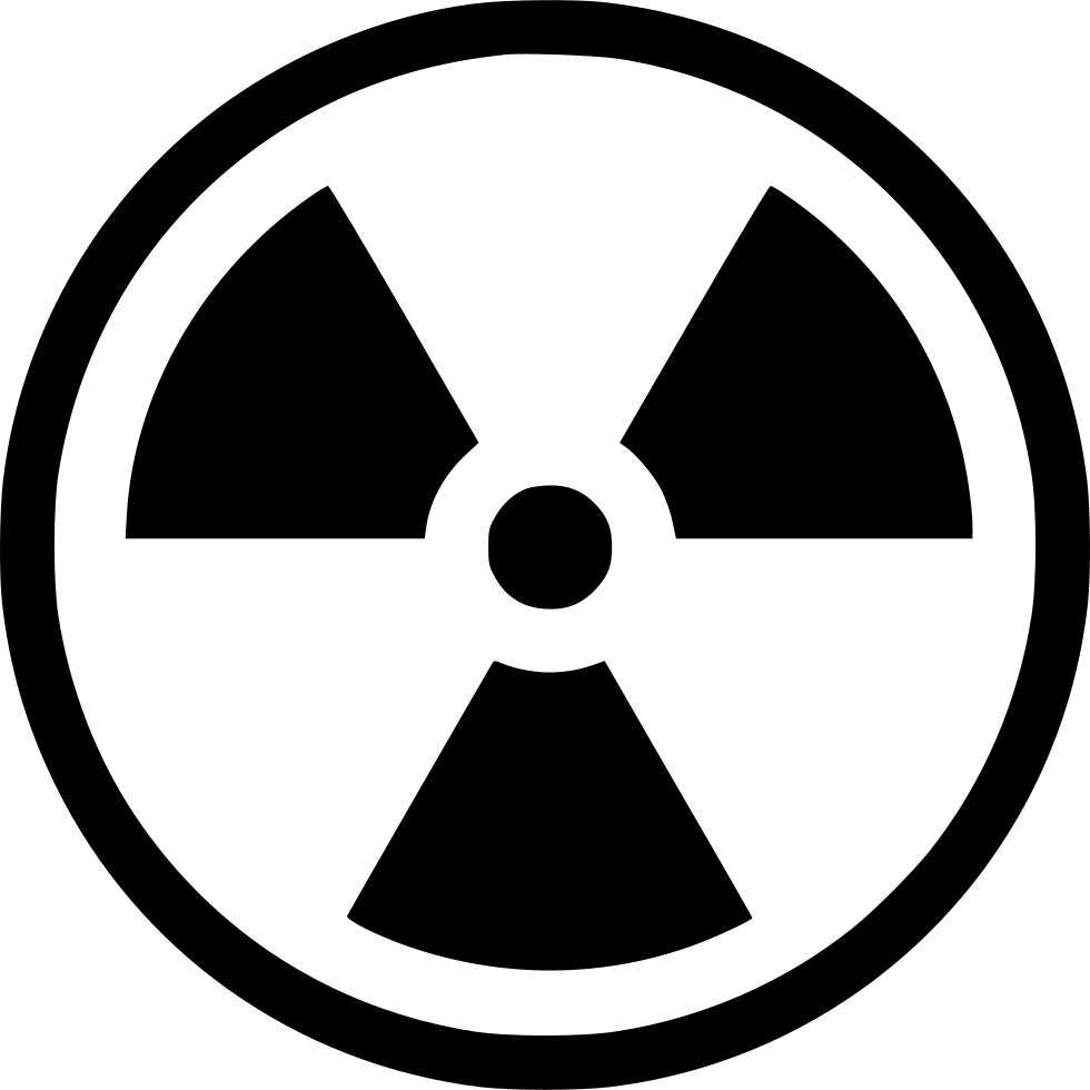 Radiation Symbol (980x980), Png Download
