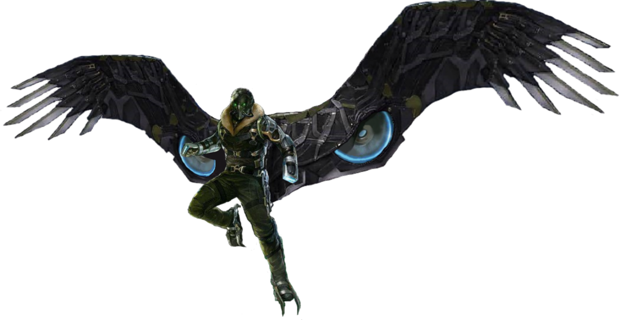 Graphic Royalty Free Spider Man Homecoming Png By Davidbksandrade - Spiderman Homecoming Vulture Png (1245x641), Png Download