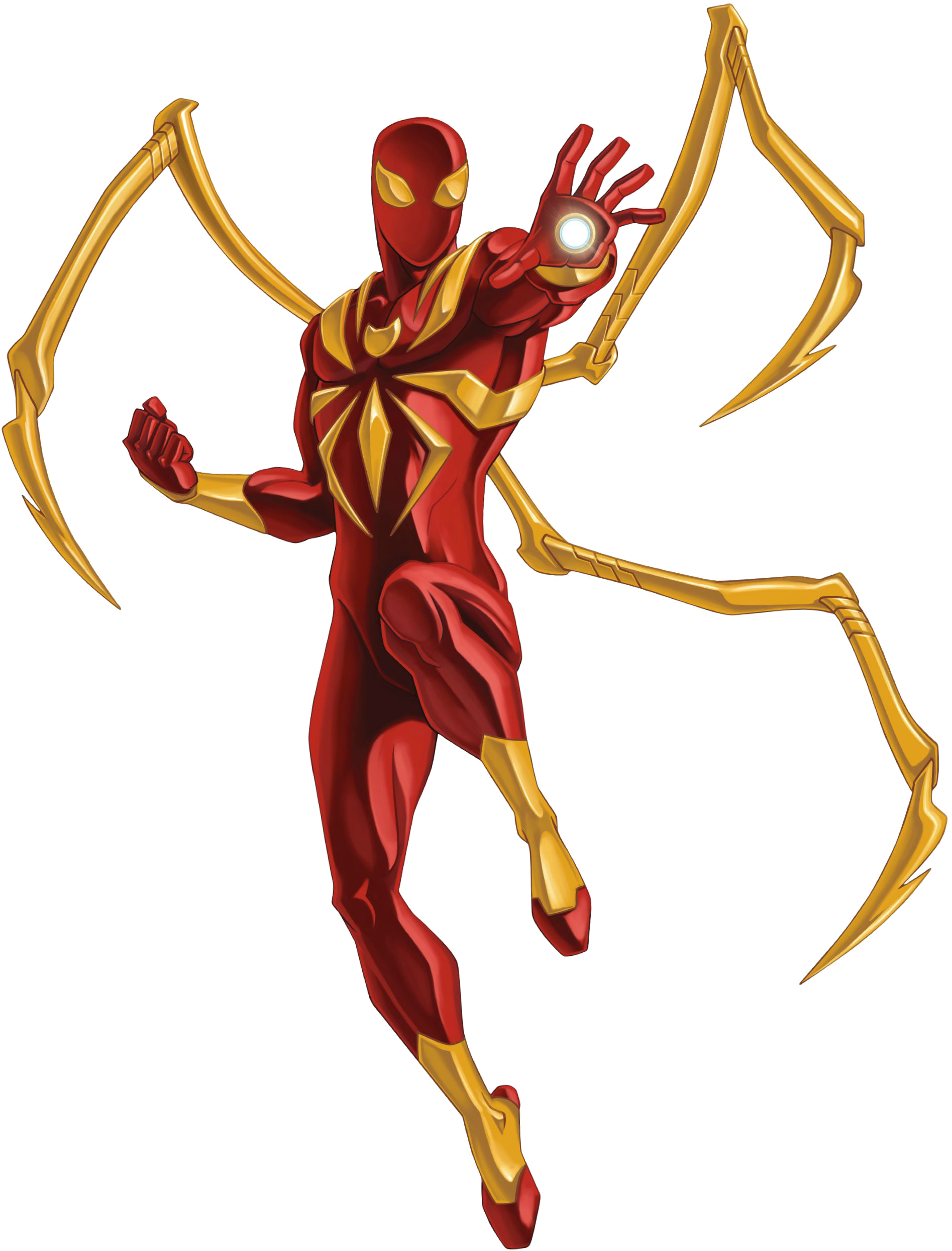 Marvelthe Iron Spider Armor In The Marvel Comics - Iron Spider Suit Comparison (1910x2491), Png Download