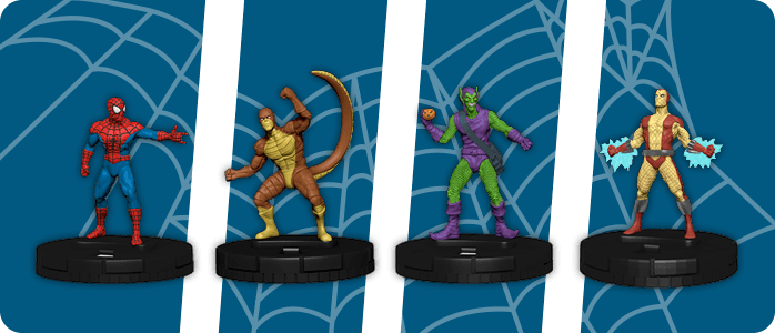 Details - Marvel Heroclix Superior Foes Of Spider Man Booster (698x300), Png Download