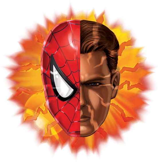 Wall Mural - Large: Spider-man, Peter Parker, 244x244cm. (552x568), Png Download
