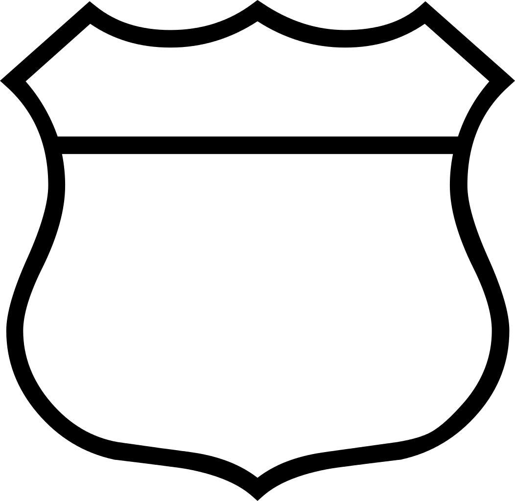 File - Blank Shield - Svg - Blank Shield (1052x1024), Png Download