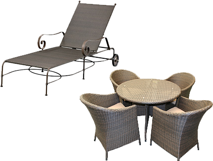 Excellent 15 Patio Chairs Png Trend - Wicker (430x340), Png Download