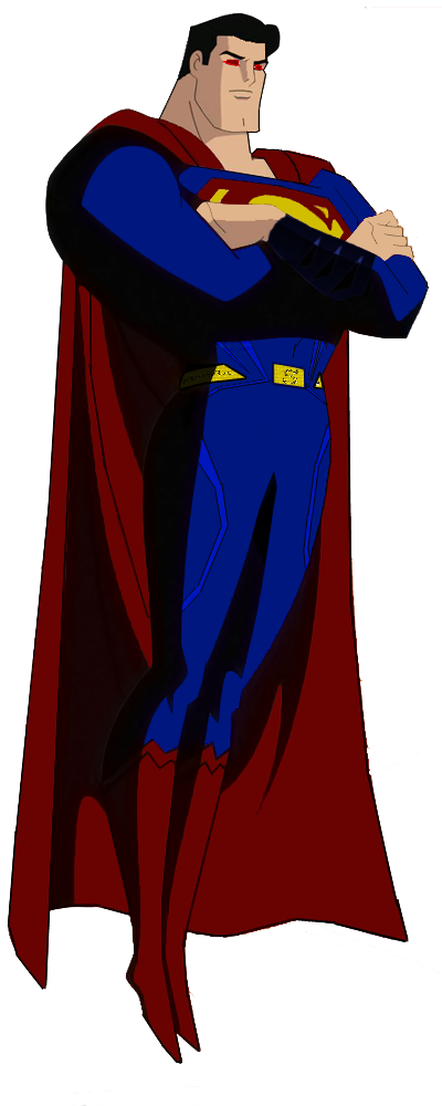 Jlu Superman Dawn Of Justice By Alexbadass On Deviantart - Justice League Cartoon Superman (400x1000), Png Download