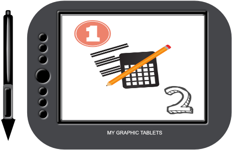 Xp Pen Deco 3 Size (500x300), Png Download