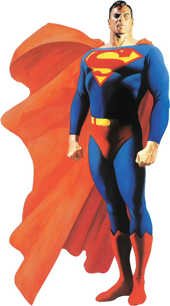 518kib, 565x1000, Superman Ross - Superman Background (565x1000), Png Download