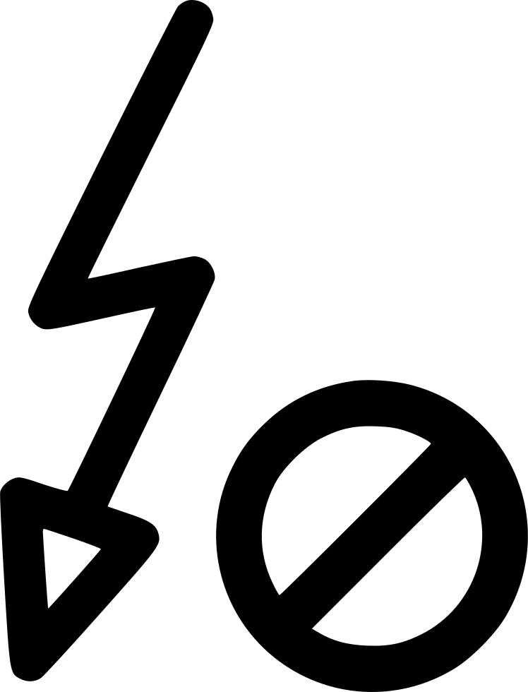 Oyps Flash Without Delete Lightning Bolt Electricity - Portable Network Graphics (748x980), Png Download