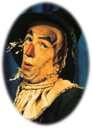 Ray Bolger - Ray Bolger From Wizard Of Oz Face (305x423), Png Download