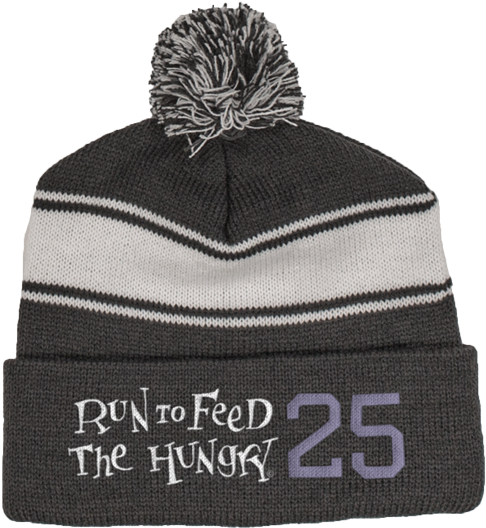 2018 Rtfth Beanie - Run To Feed The Hungry (500x527), Png Download