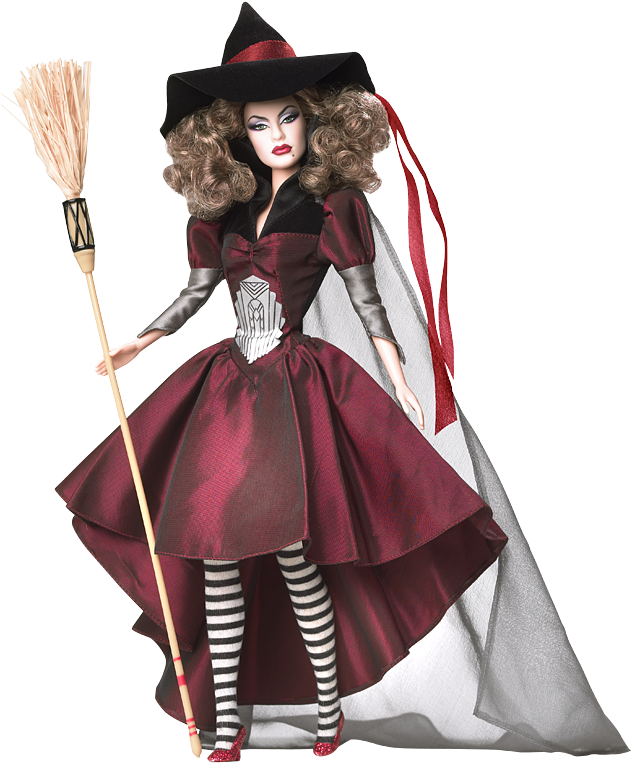 The Wizard Of Oz™ Wicked Witch Of The East Barbie® - Wizard Of Oz East Witch (640x950), Png Download