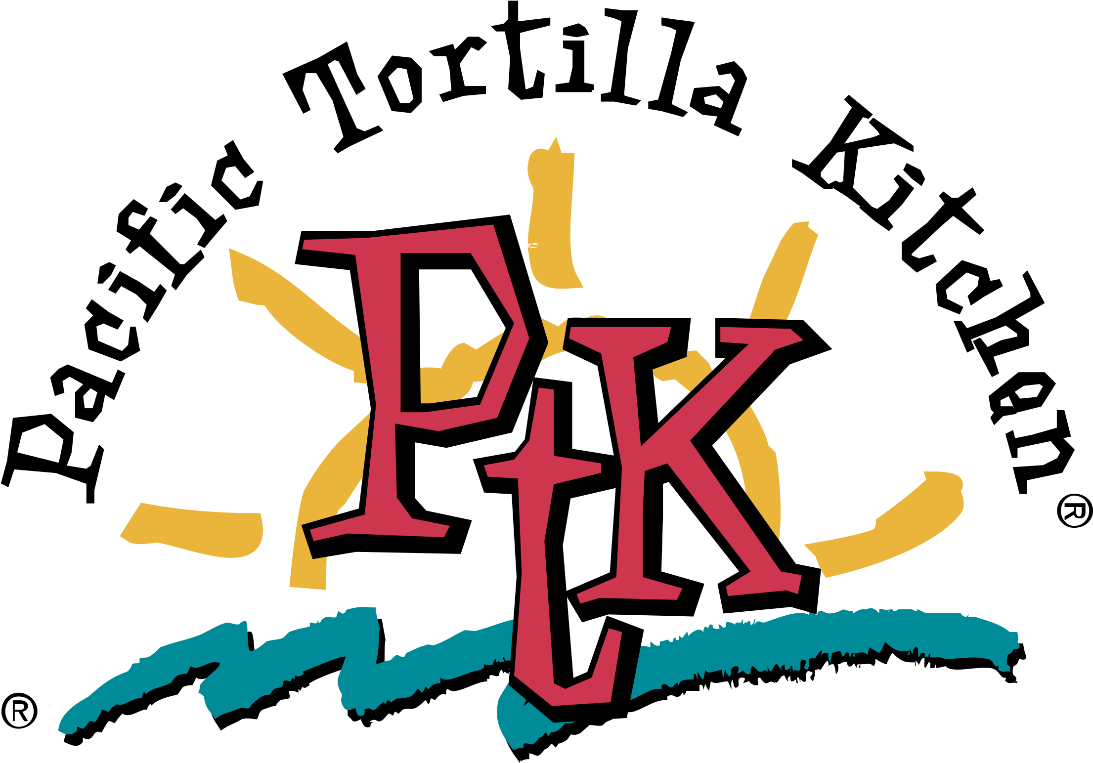 Pacific Tortilla Kitchen Logo Png Transparent - Pacific Tortilla Kitchen (2400x2400), Png Download
