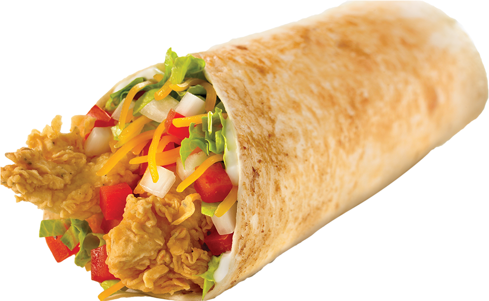 Tex Wrap - Texas Chicken Mexicana Wrap (973x594), Png Download