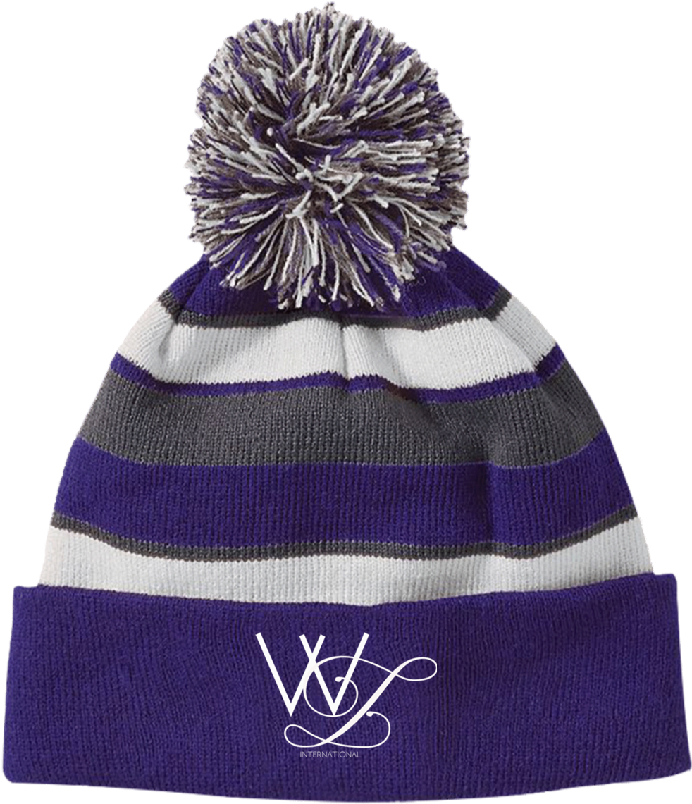 Hey Batter Batter - White Letter - Pom Pom Beanies (1155x1155), Png Download