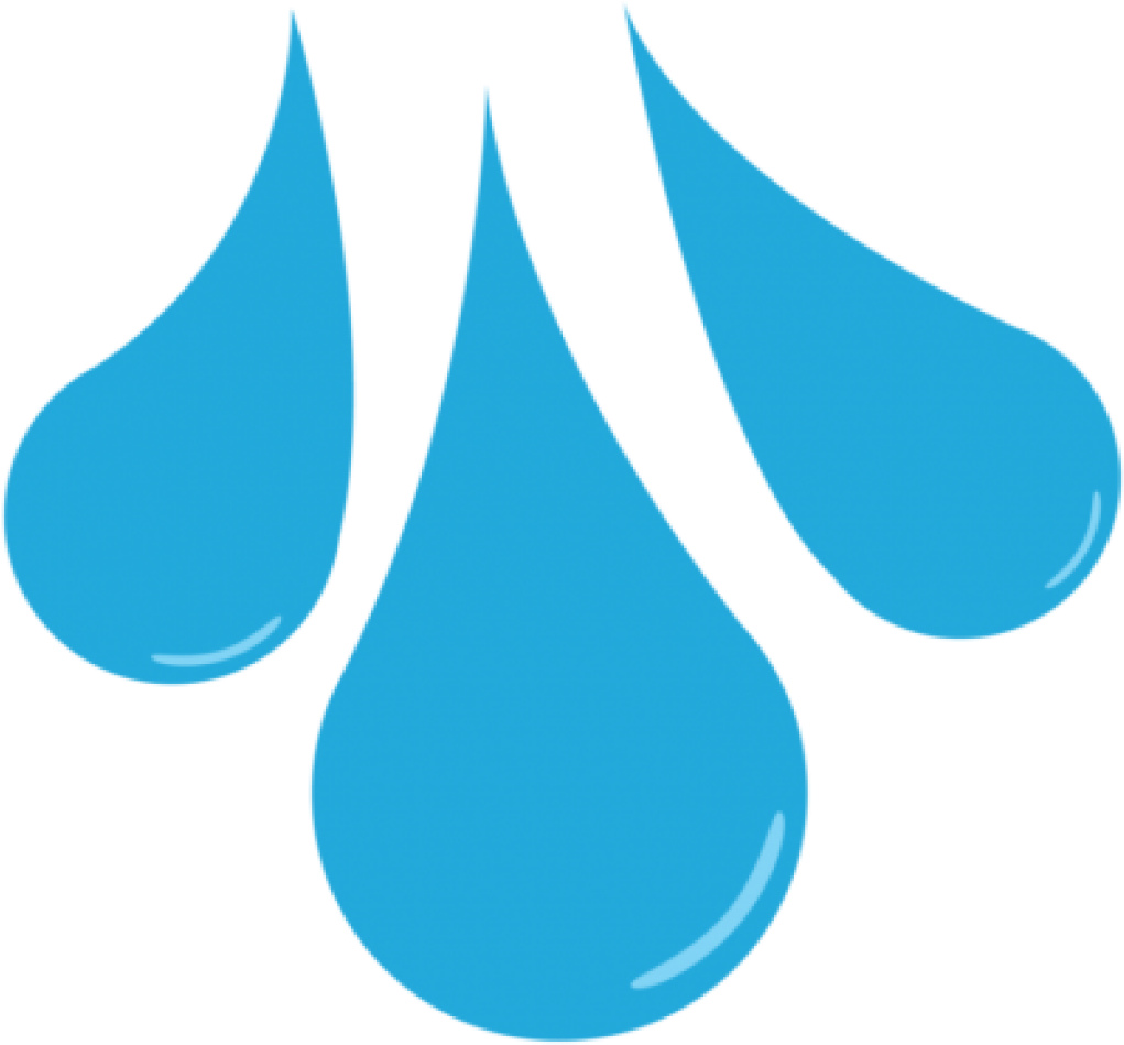 Rain Drop Clipart Money Clipart Hatenylo - Raindrops Clipart (1024x1024), Png Download