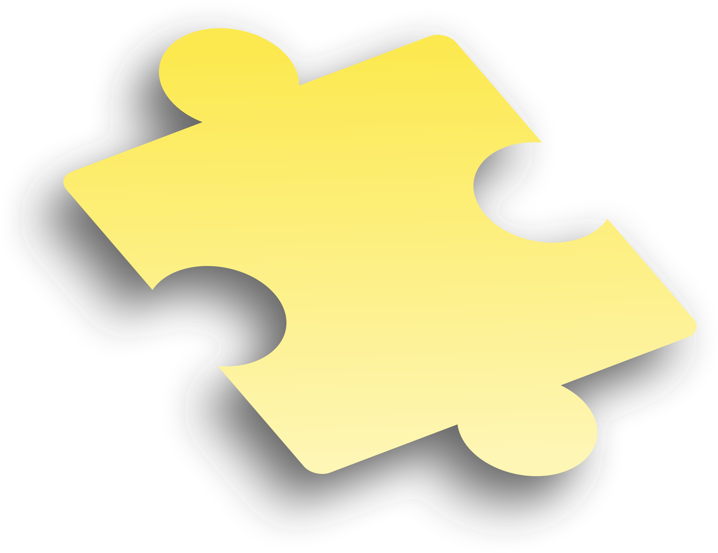 This Free Icons Png Design Of Puzzle Piece Yellow (2338x1800), Png Download