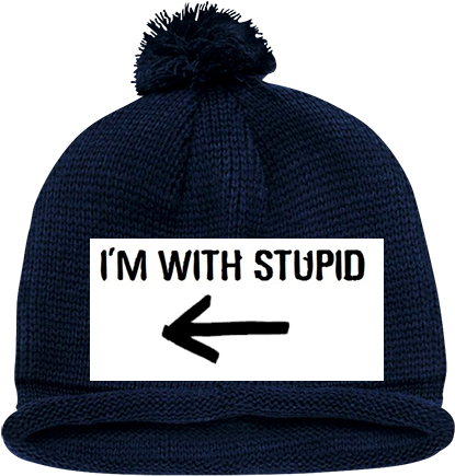I'm With Stupid I'm With Stupid - I M With Stupid Hat (450x450), Png Download