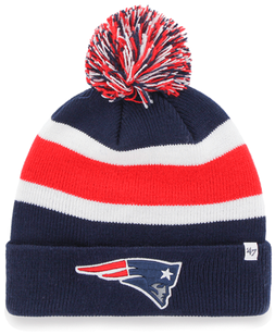 You Can Take Your Team Spirit From The Gridiron To - Bridgestone Nfl Cuff Knit Beanie - New England Patriots (498x345), Png Download