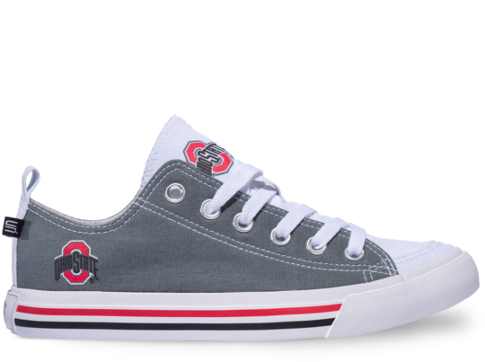 Made For Ohio State Fans Everywhere, Skicks Sneakers - Ohio State Low Top (600x424), Png Download