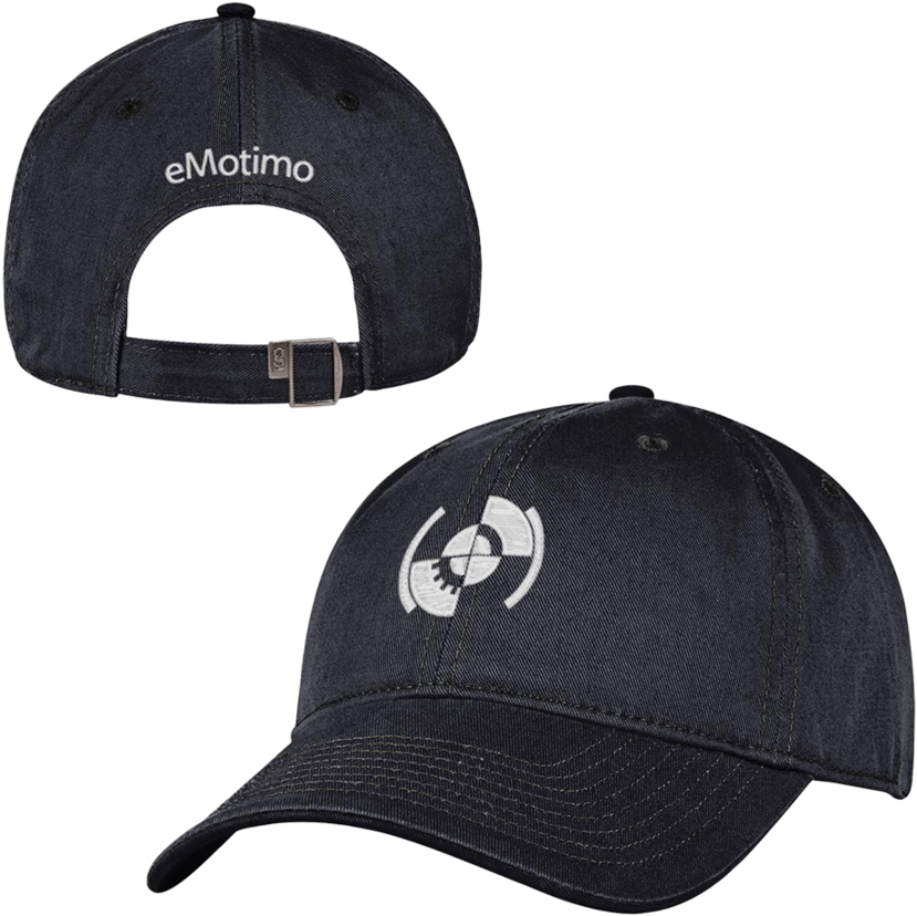 Emotimo Hat - Mens Navy Blue Adjustable Hat (900x900), Png Download