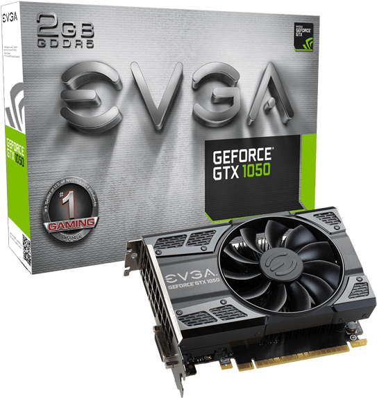 Evga 02g P4 6150 Kr Geforce Gtx 1050 Gaming, 02g P4 - Geforce Gtx 1050 Evga Gaming (600x600), Png Download