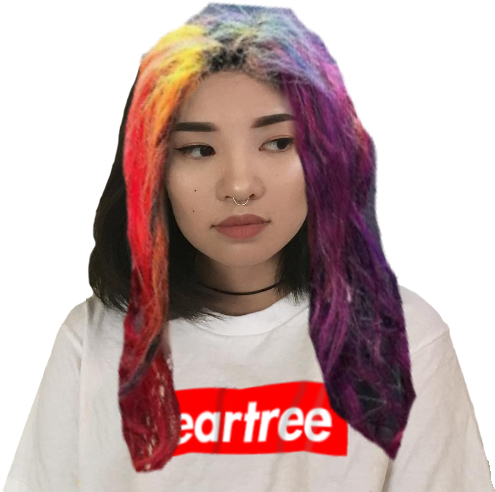 6ix9ine Hair Png Image Stock - Kanye West (504x508), Png Download