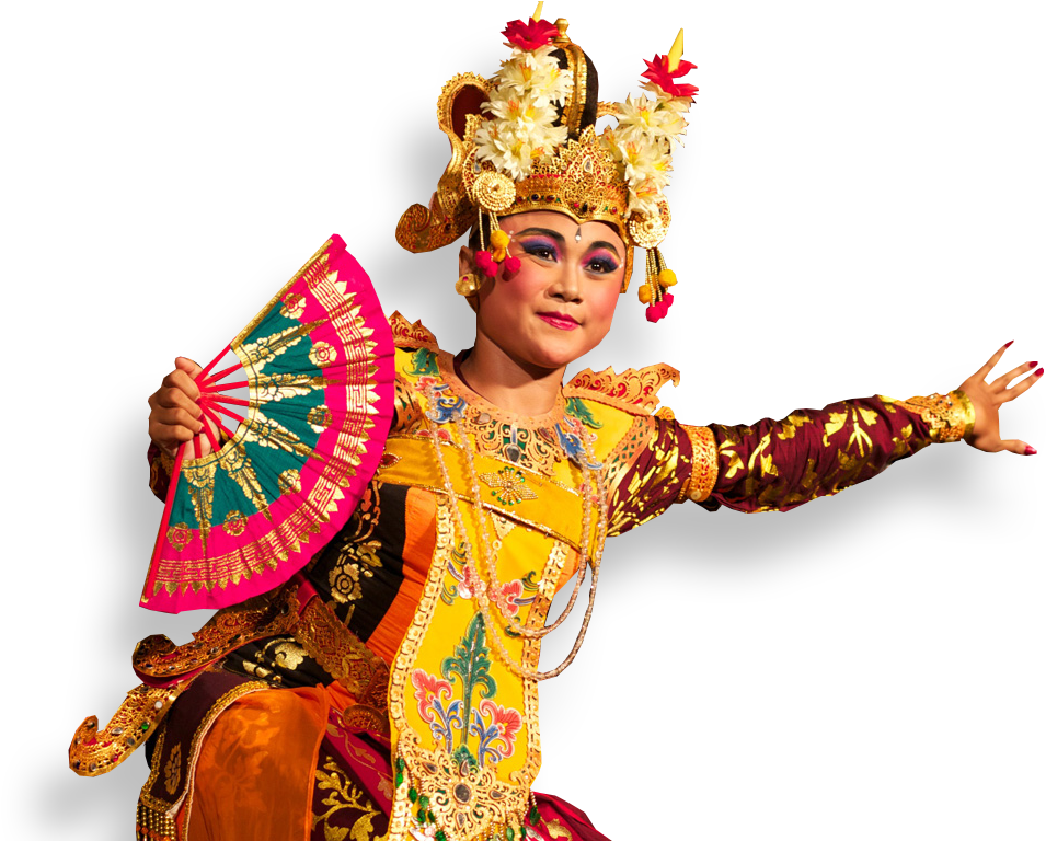 Balinese Dancer Png - Bali Dance Png (1000x791), Png Download